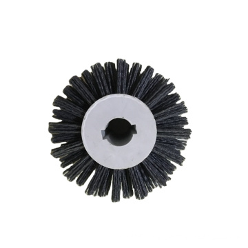 Industry abrasive wire wooden polishing brush roller from factory